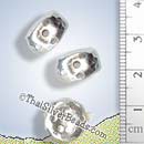 Rondelle Hammered Hill Tribe Silver Bead - BSB0471 - (1 Piece)
