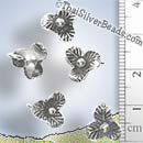 Silver Hill Tribe Flower Charm - P0002- (1 Piece)