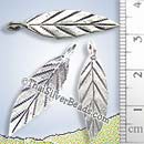 Willow Leaf Silver Pendant - P0021- (1 Piece)