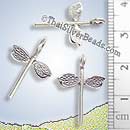Dragonfly Hill Tribe Silver Charm - P0110- (1 Piece)