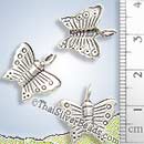 Silver Charm - Butterfly - P0119- (1 Piece)