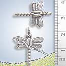 Silver Dragonfly Pendant - Hill Tribe - P0124- (1 Piece)