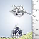 Silver Charm - Flower - P0427- (1 Piece)