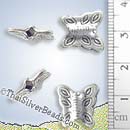 Butterfly Handcrafted Silver Bead - BSB0099- (1 Piece)