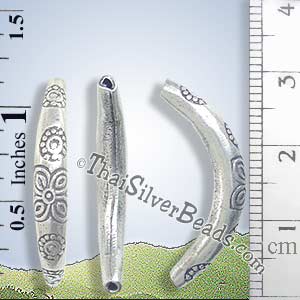 Silver Bead - Tube - BSB0335- (1 Piece)_1