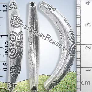 Silver Bead - Tube - BSB0336 - (1 Piece)_1