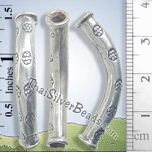 Silver Bead - Tube - BSB0338- (1 Piece)_1