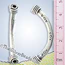 Silver Bead - Tube - BSB0347 - (1 Piece)