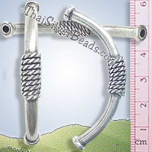 Silver Bead - Tube - BSB0348- (1 Piece)_1