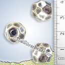 Silver Bead - Oval - BSB0408 - (1 Piece)