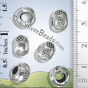 Crow Silver Bead - BSB0492 - (1 Piece)_1