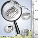 Silver Bead - Spacer - BSB0499 - (1 Piece)