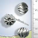 Grooved Round Silver Bead - BSB0682 - (1 Piece)