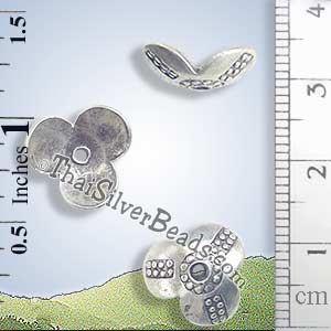 Silver Bead - Cap Bead - BSB0140- (1 Piece)_1