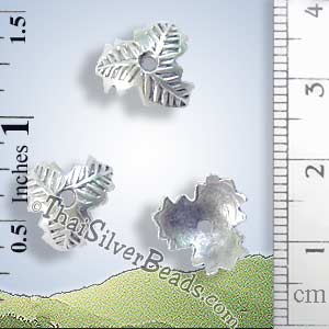 Silver Bead - Cap Bead - BSB0146- (1 Piece)_1