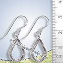 Silver Hooped Earrings Earp0036