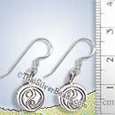 Yin Yang Silver Earrings Earp0045