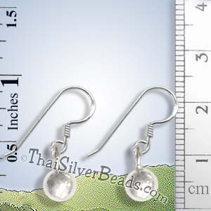 Bead Silver Earrings Earp0048_1