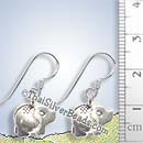 Baby Elephant Silver Earrings - Earp0078