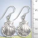 Scallop Silver Earrings - Earp0090