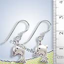 Dolphin Silver Earrings - Earp0108