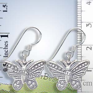 Butterfly Silver Earrings - Earp0131_1