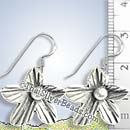 Silver Flower Earrings - Earp0257