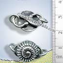 Snail Shell Silver Clasp - F090 - (1 Piece)