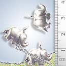 Elephant Silver Charm - P0079- (1 Piece)