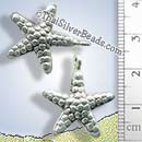 Starfish Silver Pendant - P0088 - (1 Piece)