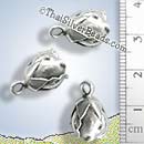 Rose Silver Charm - P0200 - (1 Piece)
