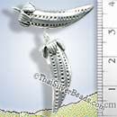 Chili Silver Charm - P0673 - (1 Piece)